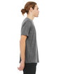 Bella + Canvas Unisex Poly-Cotton Short-Sleeve T-Shirt ASPHALT SLUB ModelSide