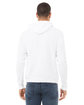 Bella + Canvas Unisex Sponge Fleece Pullover Hooded Sweatshirt WHITE ModelBack