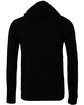 Bella + Canvas Unisex Sponge Fleece Pullover Hooded Sweatshirt BLACK FlatBack
