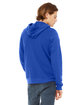 Bella + Canvas Unisex Sponge Fleece Full-Zip Hooded Sweatshirt TRUE ROYAL ModelBack