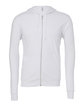 Bella + Canvas Unisex Sponge Fleece Full-Zip Hooded Sweatshirt WHITE OFFront