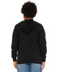 Bella + Canvas Youth Sponge Fleece Full-Zip Hooded Sweatshirt  ModelBack