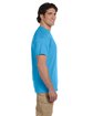 Fruit of the Loom Adult HD Cotton™ T-Shirt AQUATIC BLUE ModelSide