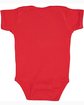 Rabbit Skins Infant Baby Rib Bodysuit RED ModelBack
