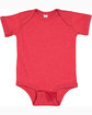 Rabbit Skins Infant Fine Jersey Bodysuit VINTAGE RED ModelQrt