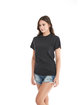 Next Level Unisex Eco Heavyweight T-Shirt BLACK ModelSide