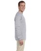 Fruit of the Loom Adult HD Cotton™ Long-Sleeve T-Shirt ATHLETIC HEATHER ModelSide