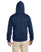 Jerzees Adult Super Sweats NuBlend Fleece Pullover Hooded Sweatshirt J NAVY ModelBack