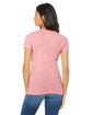 Bella + Canvas Ladies' The Favorite T-Shirt PINK ModelBack
