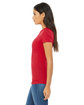 Bella + Canvas Ladies' The Favorite T-Shirt RED ModelSide