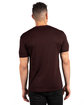 Next Level Unisex Triblend T-Shirt CARDINAL BLACK ModelBack