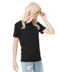 Next Level Unisex Triblend T-Shirt BLACK ModelSide