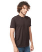 Next Level Unisex Triblend T-Shirt CARDINAL BLACK ModelSide