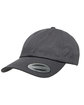Yupoong Adult Low-Profile Cotton Twill Dad Cap DARK GREY OFFront