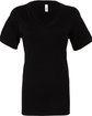 Bella + Canvas Ladies' Relaxed Jersey V-Neck T-Shirt  FlatFront