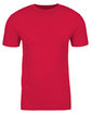Next Level Apparel Men's Sueded Crew RED OFFront