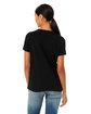 Bella + Canvas Ladies' Relaxed Triblend T-Shirt SOLID BLK TRBLND ModelBack
