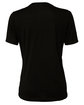 Bella + Canvas Ladies' Relaxed Triblend T-Shirt SOLID BLK TRBLND FlatBack