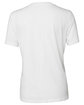 Bella + Canvas Ladies' Relaxed Triblend T-Shirt SOLID WHT TRBLND FlatBack