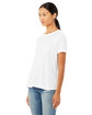 Bella + Canvas Ladies' Relaxed Triblend T-Shirt SOLID WHT TRBLND ModelQrt