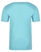 Next Level Men's Sueded V-Neck T-Shirt TAHITI BLUE FlatBack