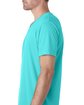 Next Level Men's Sueded V-Neck T-Shirt TAHITI BLUE ModelSide