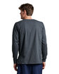 Russell Athletic Unisex Essential Performance Long-Sleeve T-Shirt BLACK HEATHER ModelBack