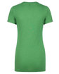 Next Level Ladies' CVC T-Shirt KELLY GREEN FlatBack
