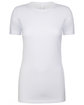 Next Level Ladies' CVC T-Shirt WHITE FlatFront