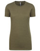 Next Level Ladies' CVC T-Shirt MILITARY GREEN FlatFront