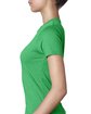 Next Level Ladies' CVC T-Shirt KELLY GREEN ModelSide