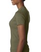 Next Level Ladies' CVC T-Shirt MILITARY GREEN ModelSide
