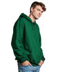 Russell Athletic Unisex Dri-Power Hooded Sweatshirt DARK GREEN ModelSide