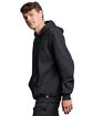 Russell Athletic Unisex Dri-Power Hooded Sweatshirt BLACK ModelSide