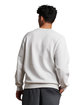 Russell Athletic Unisex Dri-Power Crewneck Sweatshirt WHITE ModelBack
