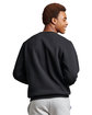 Russell Athletic Unisex Dri-Power Crewneck Sweatshirt BLACK ModelBack