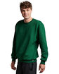 Russell Athletic Unisex Dri-Power Crewneck Sweatshirt DARK GREEN ModelSide