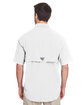 Columbia Men's Bahama™ II Short-Sleeve Shirt WHITE ModelBack