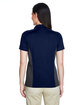 Extreme Ladies' Eperformance™ Fuse Snag Protection Plus Colorblock Polo CLASC NAVY/ CRBN ModelBack