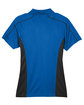 Extreme Ladies' Eperformance™ Fuse Snag Protection Plus Colorblock Polo TRUE ROYAL/ BLK FlatBack
