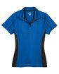 Extreme Ladies' Eperformance™ Fuse Snag Protection Plus Colorblock Polo TRUE ROYAL/ BLK FlatFront