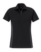 Extreme Ladies' Eperformance™ Fuse Snag Protection Plus Colorblock Polo BLACK/ CARBON OFFront