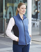 North End Ladies' Three-Layer Light Bonded Performance Soft Shell Vest  Lifestyle