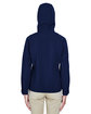 North End Ladies' Prospect Two-Layer Fleece Bonded Soft Shell Hooded Jacket CLASSIC NAVY ModelBack