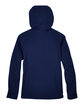 North End Ladies' Prospect Two-Layer Fleece Bonded Soft Shell Hooded Jacket CLASSIC NAVY FlatBack