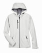 North End Ladies' Prospect Two-Layer Fleece Bonded Soft Shell Hooded Jacket CRYSTAL QUARTZ FlatFront