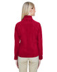 North End Ladies' Voyage Fleece Jacket CLASSIC RED ModelBack