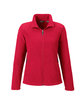 North End Ladies' Voyage Fleece Jacket CLASSIC RED OFFront