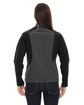 North End Ladies' Terrain Colorblock Soft Shell with Embossed Print  ModelBack