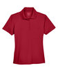 Core365 Ladies' Origin Performance Piqué Polo with Pocket CLASSIC RED FlatFront